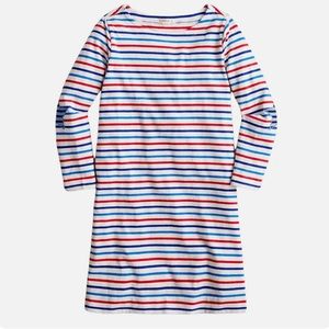 NWT JCrew Crewcuts 3/4 sleeve patchwork elbow dress